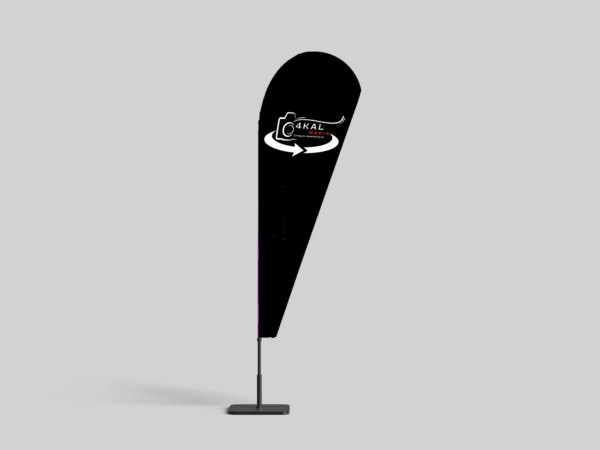 Teardrop Flag Mockup 1